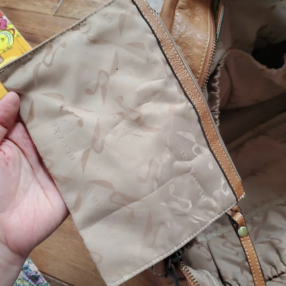 Storksak Elizabeth Leather Diaper Bag